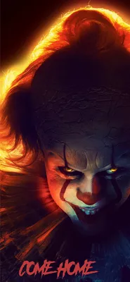 это глава вторая 2019 4k pennywise iPhone 11 Обои скачать бесплатно картинки