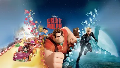 Скачать Wreck-it Ralph 2012 Movie Illustration Wallpaper картинки