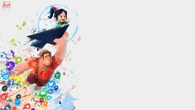 1920x1080 Ralph Breaks the Internet Wreck It Ralph 2 Movie 2018 1080P Laptop Full HD Wallpaper, HD Movies 4K Обои, изображения, фото и фон картинки