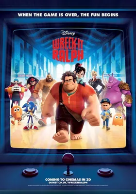 Wreck-It Ralph (2012) Телефон Обои | Киномания | Кавайный дисней, Анимационный дисней, Линдо дисней картинки