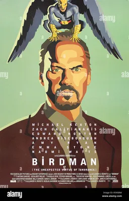 Постер Birdman в высоком разрешении стоковые фотографии и изображения - Alamy картинки