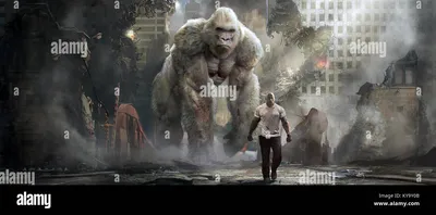 Rampage dwayne johnson hi-res стоковые фотографии и изображения - Alamy картинки