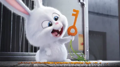 569807 3840x2160 The Secret Life of Pets 2, Snowball (The Secret Life of Pets) обои JPG - Rare Gallery HD Wallpapers картинки