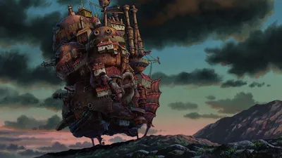 Studio Ghibli #аниме Hauru no Ugoku Shiro Howl's Moving Castle #2K #wallpaper #hdwa… | Ходячий замок Хаула, Ходячий замок Хаула, Фон Studio ghibli картинки