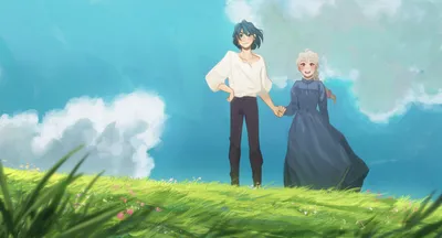 Howls Moving Castle, аниме, Хаяо Миядзаки, Howls Moving Castle, studio ghibli, HD обои для рабочего стола картинки