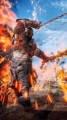 Обои для рабочего стола God of War для компьютера картинки