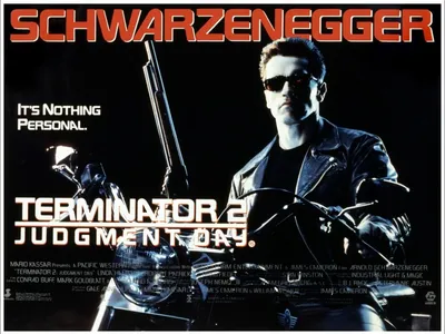 Обои мужик, мотоцикл, актер, дробовик, Terminator 2, Арнольд Шварценеггер, Arnold Schwarzenegger, Judgment Day, Терминатор 2, Судный день, Терминатор картинки на рабочий стол, раздел фильмы - скачать картинки