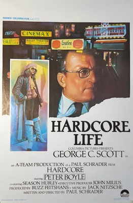 Hardcore-A Rare Original Vintage Film Poster von Paul Schrader - Etsy.de картинки