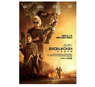 Amazon.com: Terminator Dark Fate, корейские мини-постеры к фильмам 2019 года, листовки с фильмами, размер A4. картинки