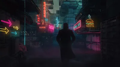 Blade Runner 2049 Cyberpunk Alley 4k, HD Artist, 4k обои, изображения, фоны, фото и картинки картинки