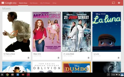 Google Play Movies \ u0026 TV теперь доступен для Chrome OS, что позволяет воспроизводить содержимое Play Store в автономном режиме. картинки