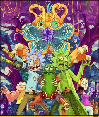 Rick and Morty Trippy Wallpapers - Лучшие бесплатные фоны Rick and Morty Trippy картинки