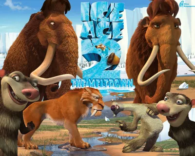 Ice Age 2 Wallpapers - Ледниковый период 2 The Meltdown Обои (9855288) - Fanpop картинки