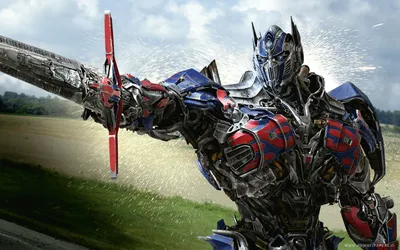 Оптимус Прайм в Transformers Age of Extinction 4K обои картинки