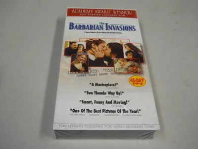 BARBARIAN INVASIONS (2003 DEALER SCREENER) НОВЫЙ VHS, ЛАУРЕАТ ОСКАР ЗА РУБЕЖОМ | eBay картинки