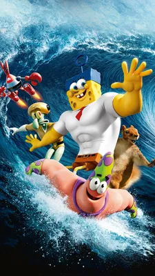 Обои ID: 408031 / Кино The SpongeBob Movie: Sponge Out of Water Phone Wallpaper, Губка Боб Квадратные Штаны, 1080x1920 скачать бесплатно картинки