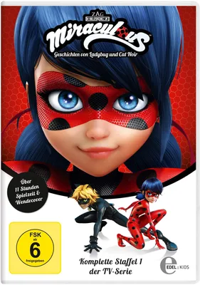 Miraculous - Geschichten von Ladybug und Cat Noir - Staffelbox 1 [3 DVDs]' von '' - 'DVD' картинки