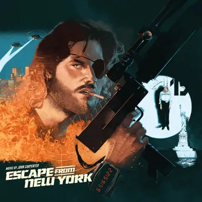 Виниловая пластинка. John Carpenter's Escape From New York – купить по  выгодной цене | Интернет-магазин комиксов 28oi.ru картинки