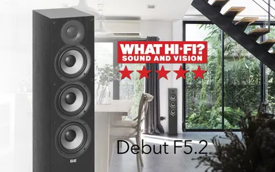 Пять звёзд «What Hi-Fi?» для напольников ELAC Debut F5.2 – Barnsly Sound  Blog картинки