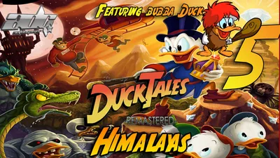 Ducktales Remastered: # 5 Himalayas с участием Bubba Duck - AntDaGamer.Com картинки