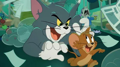 Обои фильм, мультфильм, приключения, постер, комедия, Том и Джерри, Tom and Jerry, семейка, 2021 картинки на рабочий стол, раздел фильмы - скачать картинки