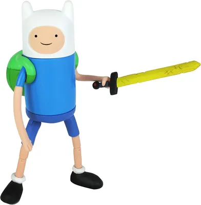 Adventure Time - Abenteuerzeit mit Finn und Jake - Finn Figur (ок. 13 см выше) [импорт из Великобритании]: Amazon.de: Spielzeug картинки