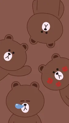 Pin by Pankeawป่านแก้ว on Wallpaper line | Kartu lucu, Boneka binatang,  Wallpaper kartun картинки