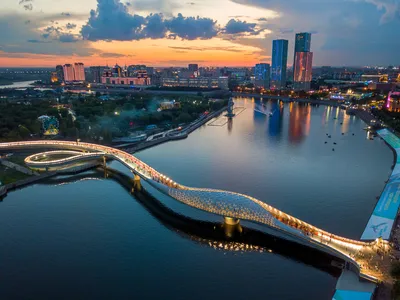 Atyrau Bridge: A Shelled Magnificence Woven by New Moon Architects картинки