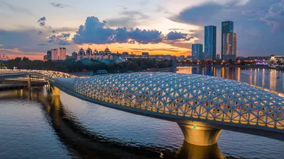 Atyrau bridge картинки