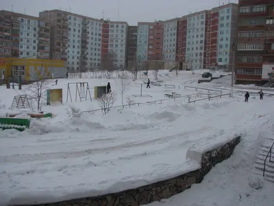 Фото Зима. 8 микрорайон. в городе Темиртау картинки