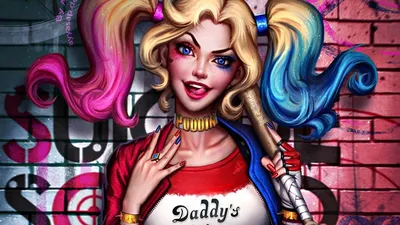 Обои Harley Quinn DC Universe от Iconfactory на Dribbble картинки