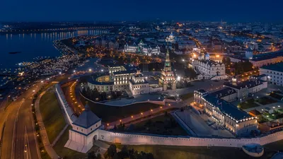 Вечерняя Казань с высоты. Июль 2019. картинки