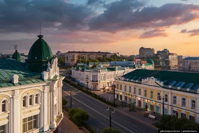 Фото Омска с высоты картинки