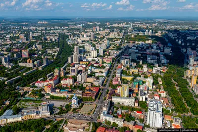 Хабаровск с высоты — город на пятитысячной купюре картинки