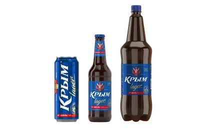 Пиво «Крым LAGER» — лёгкий сорт, сваренный по чешской технологии -  Пивобезалкогольный комбинат «Крым» картинки