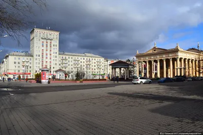 Новокузнецк. Площади Театральная и Маяковского картинки