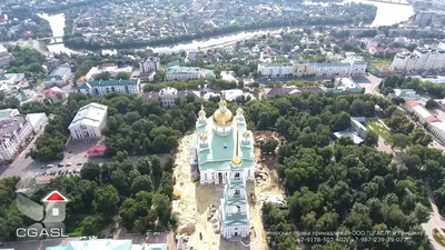 Пенза (аэросъемка центра города)/Penza (aerial view of the city center) -  YouTube картинки