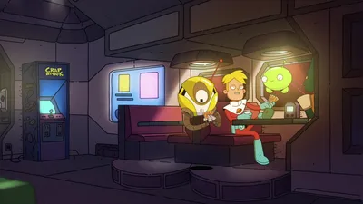 Final Space Plex iPhone Обои Скачать бесплатно картинки