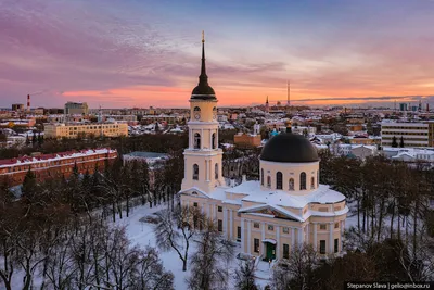 Зимняя Калуга — колыбель космонавтики картинки