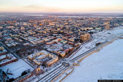 Благовещенск с высоты картинки