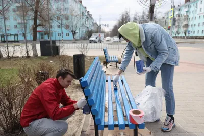 Активисты движения «Дзержинск и мы» провели субботник на Площади Героев |  Информационное агентство «Время Н» картинки