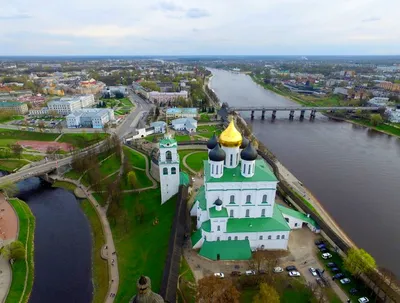 Временный мост построят в Пскове на время капремонта Ольгинского :  Псковская Лента Новостей / ПЛН картинки