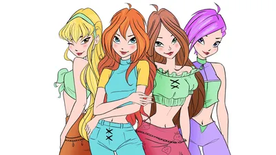 Новые HD-обои Winx Club с новым официальным артом - YouLoveIt.com картинки