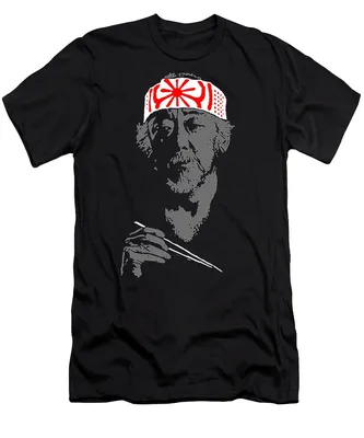 Уникальная мужская футболка Mr Miyagi от Apocalypse Apparel Co. картинки