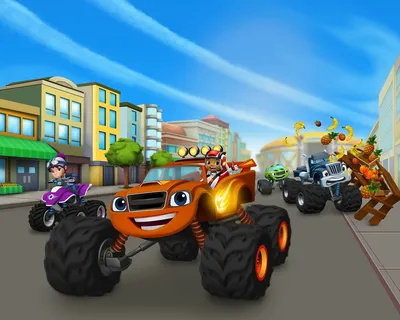 Nickelodeon запускает «Blaze and the Monster Machines» | Всемирная сеть анимации картинки