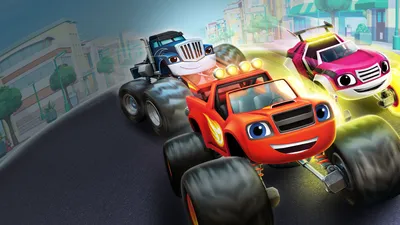 Blaze and the Monster Machines: Гонщики Axle City картинки