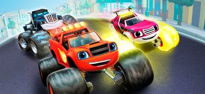 Blaze and The Monster Machines: Axle City Racers Outright Games картинки