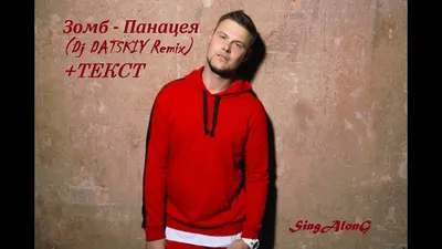 Зомб - Панацея (Dj DATSKIY Remix) I ТЕКСТ ПЕСНИ, ПОПРОБУЙ ПОДПЕВАТЬ -  YouTube картинки