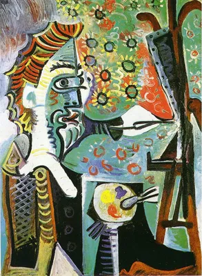 Исполнитель, 1963 по Pablo Picasso (1881-1973, Spain) | Репродукции  Изобразительного Искусства Pablo Picasso | ArtsDot. картинки