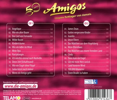 Amigos - 50 Jahre: Unsere Schlager von damals (2020) картинки